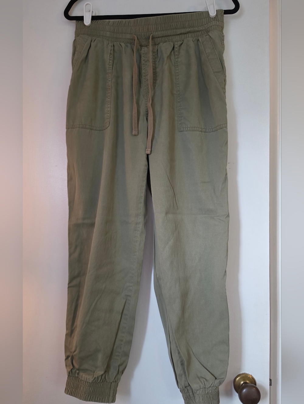 a new day Olive Drawstring Joggers